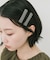 チェック2セットヘアピン