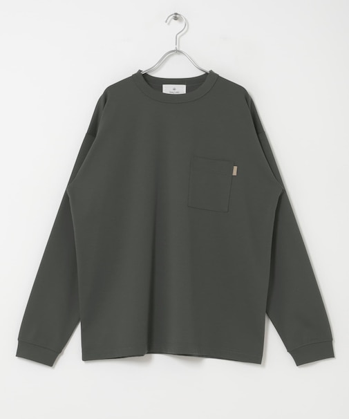 ポンチポケット付ロングスリーブTシャツ