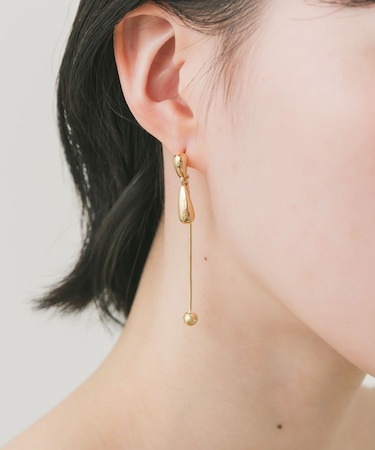 ドロップロングチェーンピアス