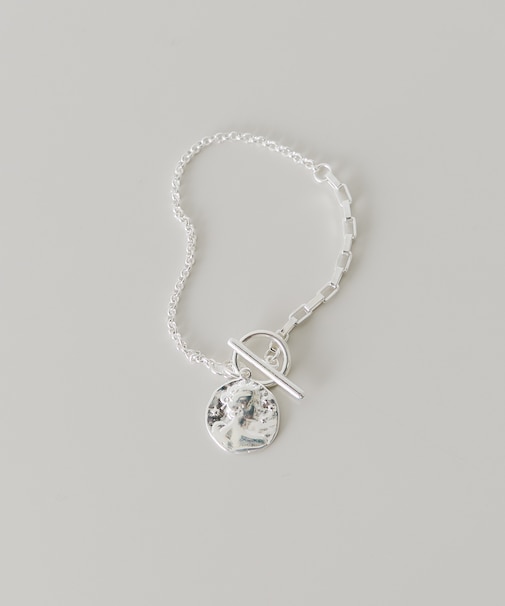 コンビチェーンコインマンテルブレスレット