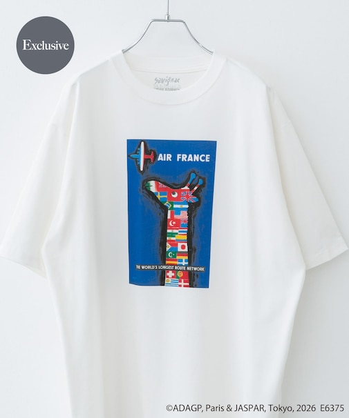 『別注』Savignac×DOORS　プリントTシャツ