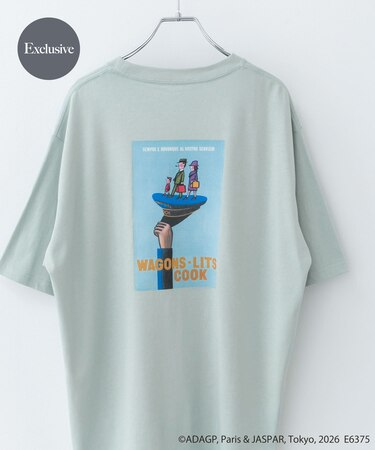『別注』Savignac×DOORS プリントTシャツ