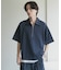 ライトダンボールポンチハーフジップ Tシャツ