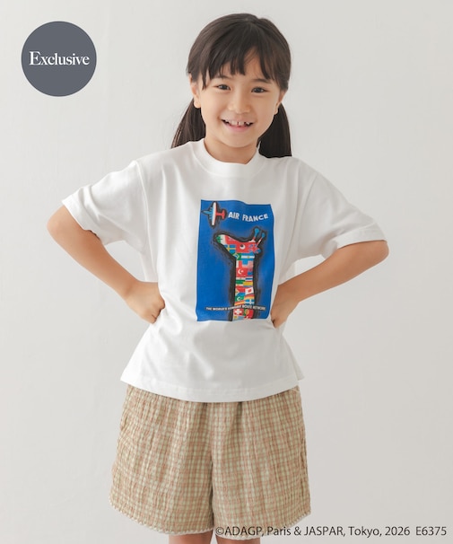 『別注』Savignac×DOORS プリントTシャツ(KIDS)