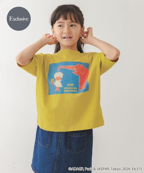『別注』Savignac×DOORS プリントTシャツ(KIDS)