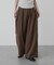 ドットツイルタックワイドパンツ