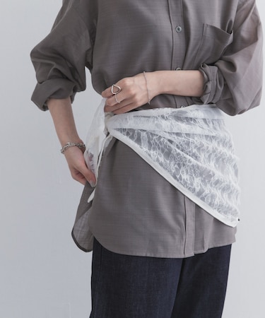 パイピングレーススカーフ