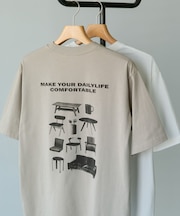 ファニチャープリントTシャツ
