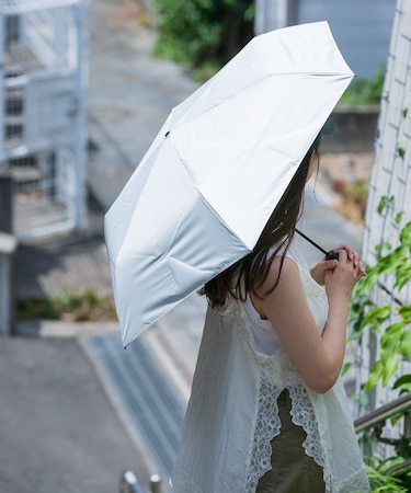 『軽量／晴雨兼用』TINY GARDEN PRODUCTS　ウルトラライトワンタッチアンブレラ