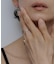 SMELLY so’　textured minimal ring