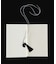 SMELLY so’　onyx tassel necklace