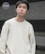 『別注』Snow Peak Apparel×DOORS　HEAVYWEIGHT WAFFLE PULLOVER