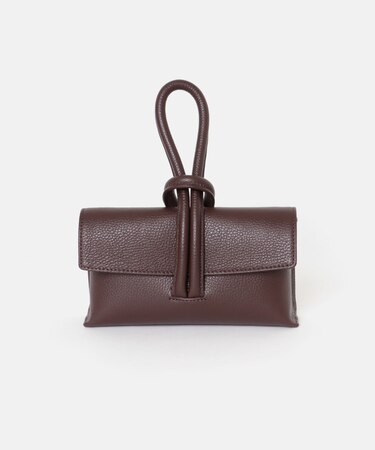 MILLELA FIRENZE レザーループハンドルバッグ