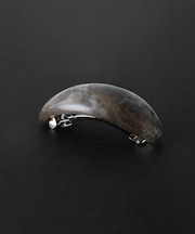 SMELLY so’ textured stone barrette