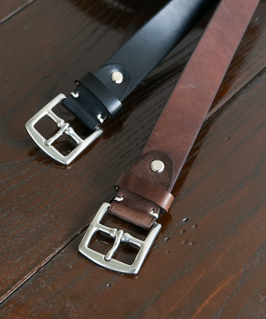 LIFE STYLE TAILOR クロムエクセルレザーベルト