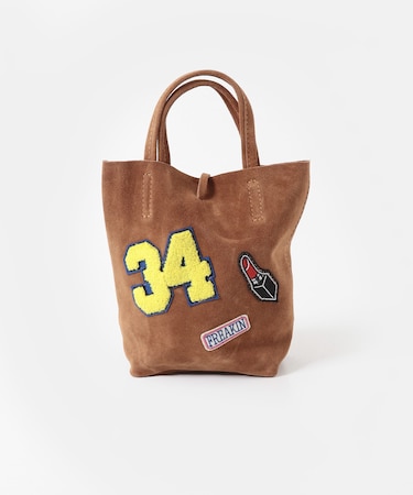 ワッペンミニトートバッグ