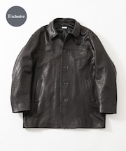 『一部別注サイズ』ANOTHER OFFICE LEATHER CAR COAT