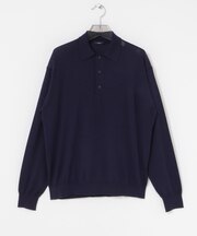 YLEVE W/S CASHMERE KNIT POLO