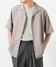 TECH BLEND RAYON OPEN COLLAR SHIRTS