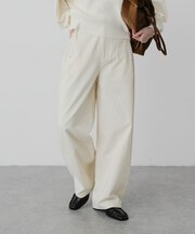 バレルレッグチノパンツ