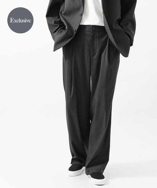 『別注』ANOTHER OFFICE×URBAN RESEARCH　HABANA BANDED SLACKS