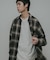 T／R Hombre Plaid Shirts