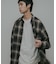T／R Hombre Plaid Shirts