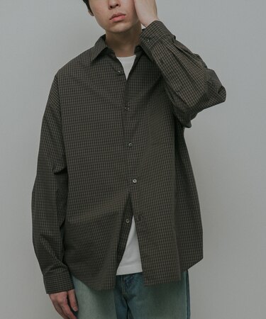 OG Cotton Poplin Plaid Shirts