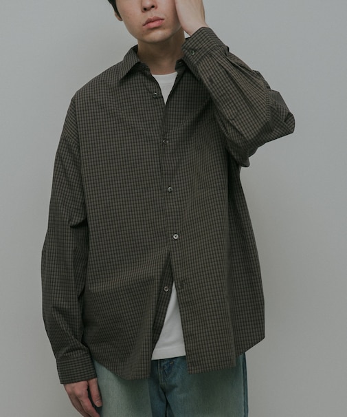 OG Cotton Poplin Plaid Shirts