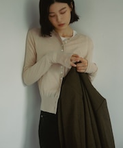 Soft Wool Button Cardigan