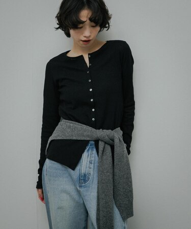 Vintage Rib Button Cardigan