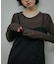 Sheer Cotton Long-Sleeve T-shirts