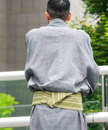 紳士帯 献上
