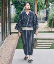 紳士浴衣 近江ちぢみ