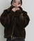 TISSAVEL フェイクファーショートコート