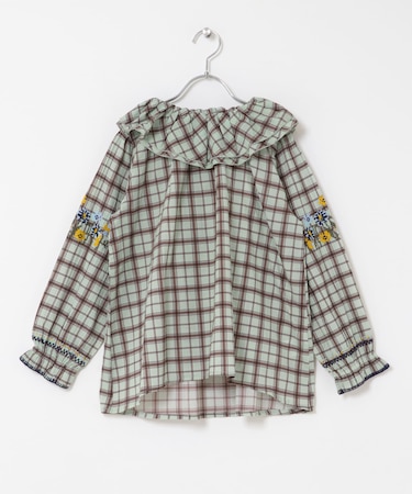 『150サイズ』クロスステッチブラウス(KIDS)