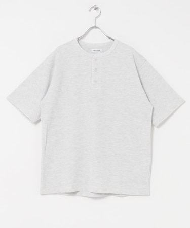 FORK&SPOON ワッフルヘンリーTシャツ