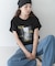 フォトプリントドルマンTシャツ
