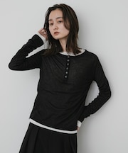 2PパックロングTシャツ
