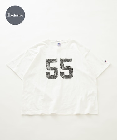 『別注』Russell Athletic×Sonny Label ナンバリングショートスリーブTシャツ