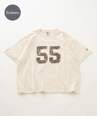 『別注』Russell Athletic×Sonny Label　ナンバリングショートスリーブTシャツ