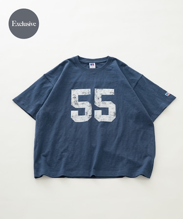 『別注』Russell Athletic×Sonny Label ナンバリングショートスリーブTシャツ