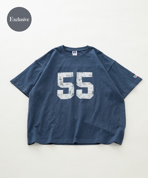 『別注』Russell Athletic×Sonny Label ナンバリングショートスリーブTシャツ