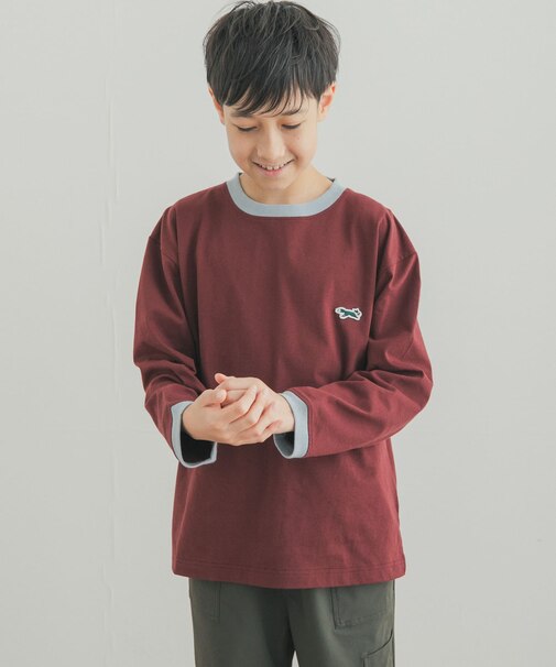 『150サイズ』『別注』PENNEYS×DOORS　THE FOX配色ロングスリーブTシャツ(KIDS)