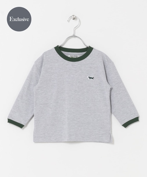 『別注』PENNEYS×DOORS THE FOX 配色ロングスリーブTシャツ(KIDS)