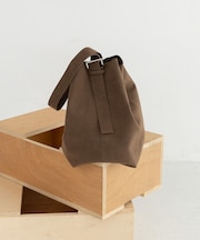 フェイクスウェード2WAYバッグ