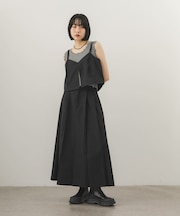 2WAYビスチェSETプリーツスカート