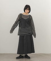 2WAYビスチェSETプリーツスカート