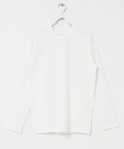 LIFE STYLE TAILOR　ポンチ長袖ドレスTシャツ