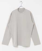 LIFE STYLE TAILOR　ポンチ長袖ドレスTシャツ
